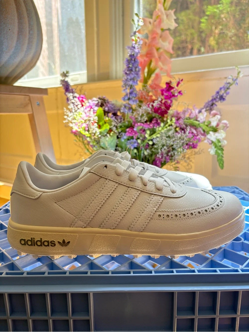 unisex adidas coursecup leather golf shoes